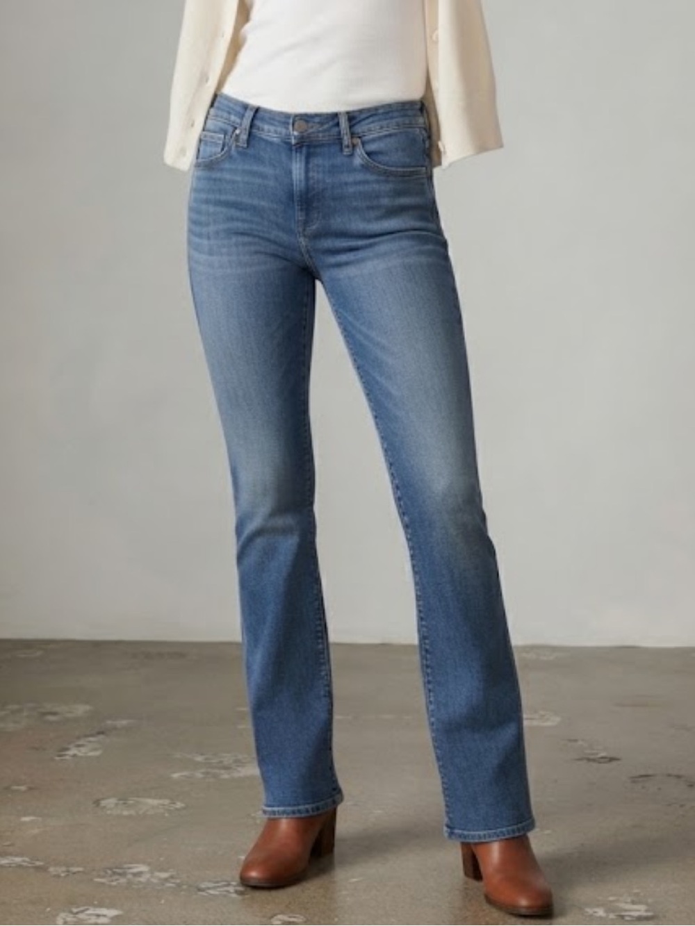 Vintage Elie Tahari cotton blue jeans made in Hong Kong Y2K